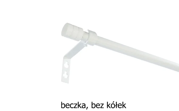 Karnisz Metalowy FI 16 PRO Pojedynczy bez kółek 6 kolorów - obrazek 4