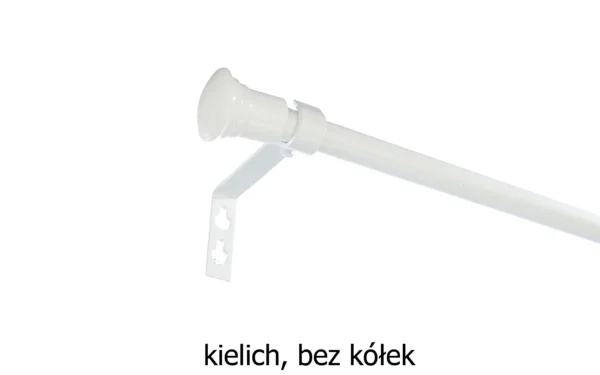 Karnisz Metalowy FI 16 PRO Pojedynczy bez kółek 6 kolorów - obrazek 6