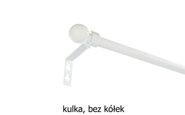 Karnisz Metalowy FI 16 PRO Pojedynczy bez kółek 6 kolorów - obrazek 7