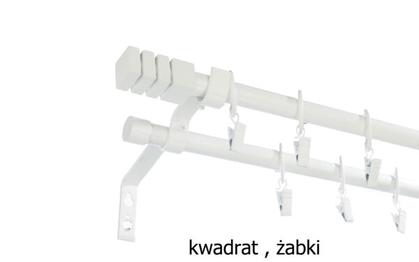 Karnisz Metalowy FI 16 PRO Podwójny 6 kolorów - obrazek 13