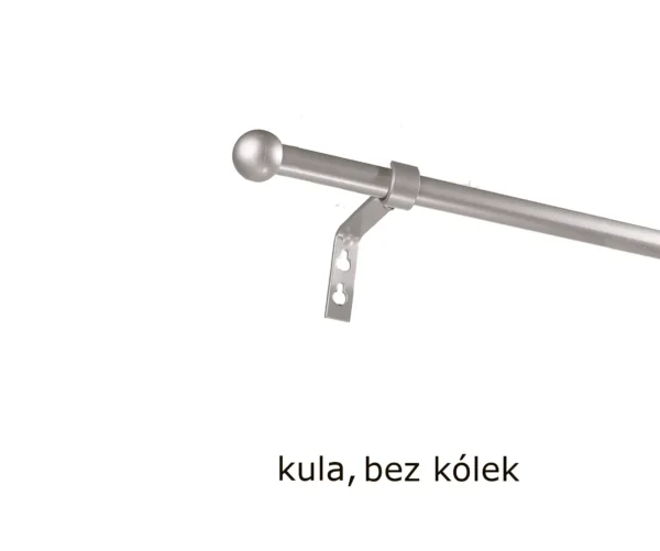 Karnisz Metalowy FI 16 PRO Pojedynczy bez kółek 6 kolorów - obrazek 24