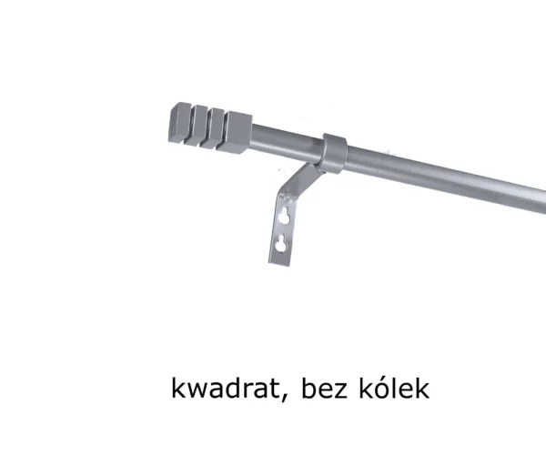 Karnisz Metalowy FI 16 PRO Pojedynczy bez kółek 6 kolorów - obrazek 12