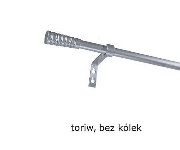 Karnisz Metalowy FI 16 PRO Pojedynczy bez kółek 6 kolorów - obrazek 16