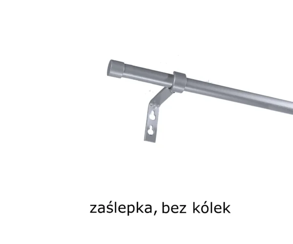 Karnisz Metalowy FI 16 PRO Pojedynczy bez kółek 6 kolorów - obrazek 13