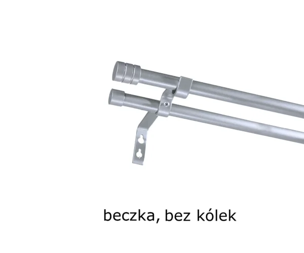 Karnisz Metalowy FI 16 PRO Pojedynczy bez kółek 6 kolorów - obrazek 14