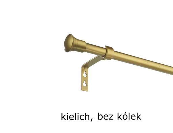 Karnisz Metalowy FI 16 PRO Pojedynczy bez kółek 6 kolorów - obrazek 20