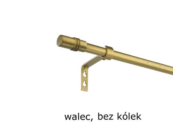 Karnisz Metalowy FI 16 PRO Pojedynczy bez kółek 6 kolorów - obrazek 22