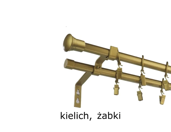 Karnisz Metalowy FI 16 PRO Podwójny 6 kolorów - obrazek 23