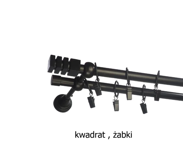 Karnisz Metalowy FI 16 Podwójny 7 kolorów - obrazek 28