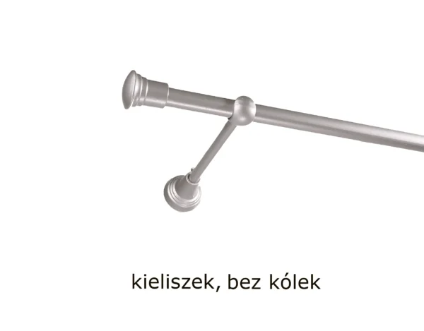 Karnisz Metalowy FI 16 Pojedynczy bez kółek 7 kolorów - obrazek 27