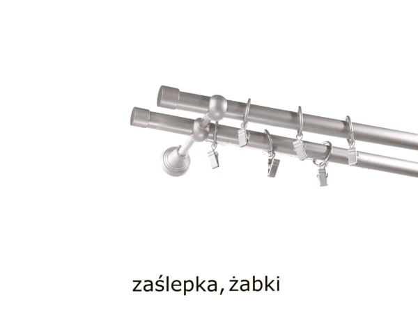 Karnisz Metalowy FI 16 Podwójny 7 kolorów - obrazek 51