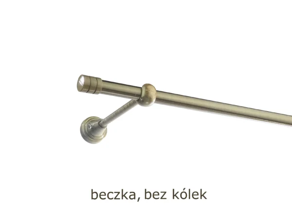 Karnisz Metalowy FI 16 Pojedynczy bez kółek 7 kolorów - obrazek 34