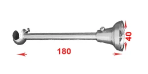 Wspornik aluminiowy pojedynczy standard