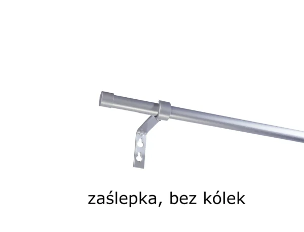 Karnisz Metalowy FI 19 Pojedynczy PRO bez kółek 6 kolorów do wyboru - obrazek 9