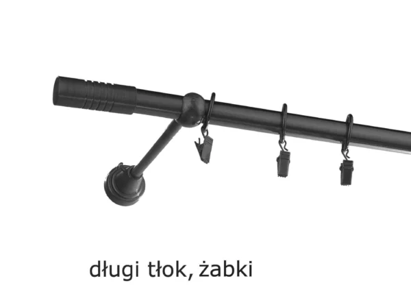 Karnisz Metalowy FI 19 Pojedynczy standard 10 kolorów - obrazek 40
