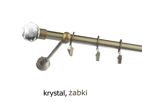 Karnisz Metalowy FI 19 Pojedynczy standard 10 kolorów - obrazek 36