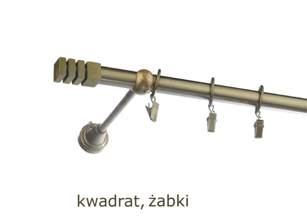 Karnisz Metalowy FI 19 Pojedynczy standard 10 kolorów - obrazek 38