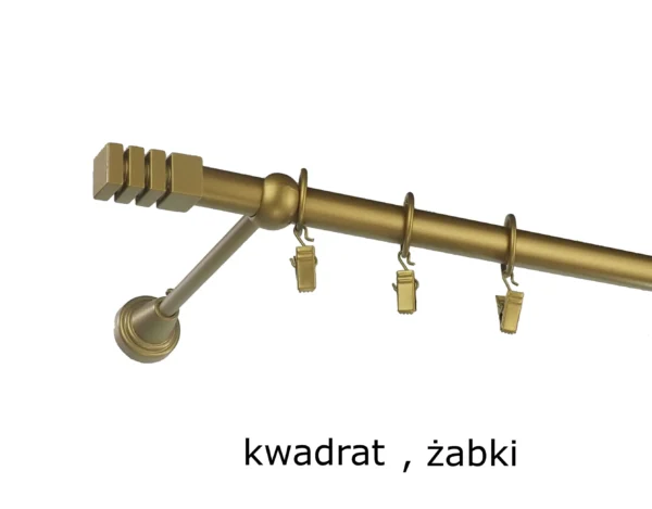 Karnisz Metalowy FI 19 Pojedynczy standard 10 kolorów - obrazek 34