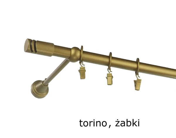 Karnisz Metalowy FI 19 Pojedynczy standard 10 kolorów - obrazek 32