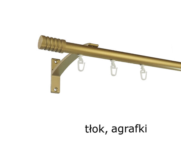 Szyna Aluminiowa FI 19 Pojedyncza Ścienna 4 kolory - obrazek 34