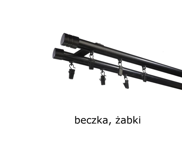 Szyna Aluminiowa FI 19 Sufitowa Podwójna 4 kolory - obrazek 9