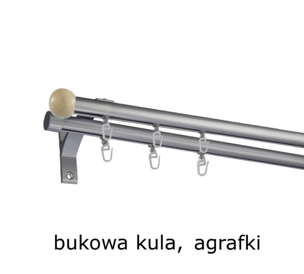 Szyna Aluminiowa FI 19 Podwójna Ścienna 4 kolory - obrazek 31