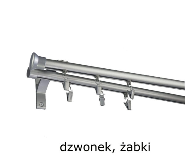 Szyna Aluminiowa FI 19 Podwójna Ścienna 4 kolory - obrazek 30