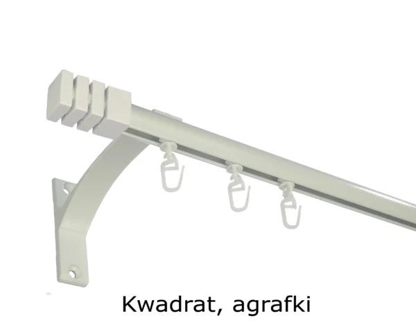 Szyna Aluminiowa FI 19 Pojedyncza Ścienna 4 kolory - obrazek 19
