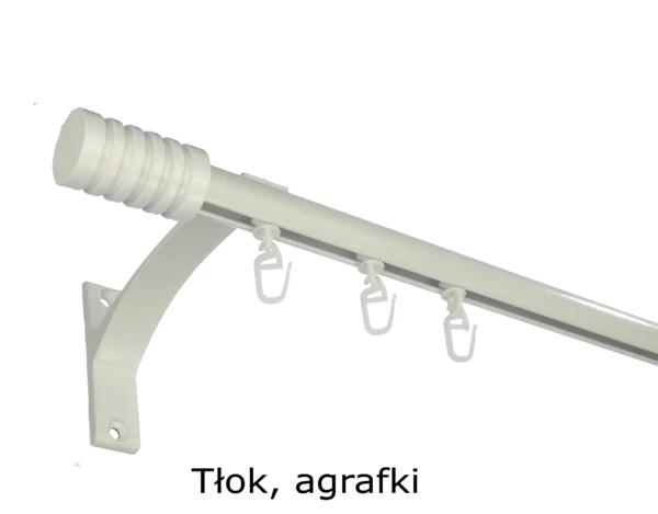 Szyna Aluminiowa FI 19 Pojedyncza Ścienna 4 kolory - obrazek 18