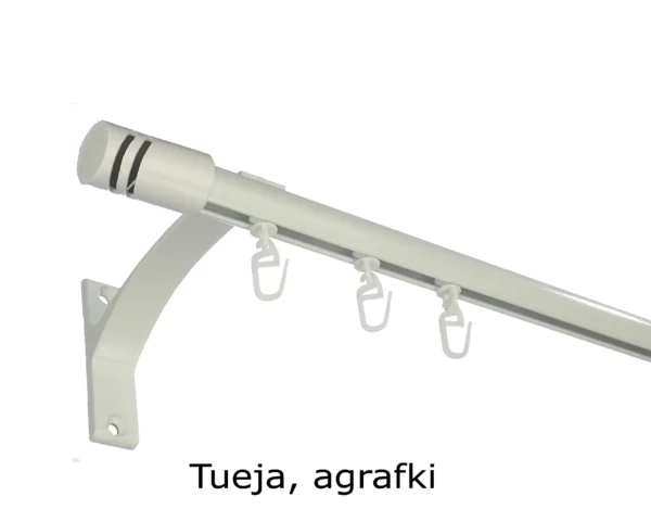 Szyna Aluminiowa FI 19 Pojedyncza Ścienna 4 kolory - obrazek 17