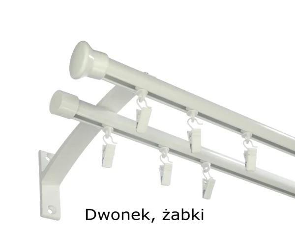 Szyna Aluminiowa FI 19 Podwójna Ścienna 4 kolory - obrazek 9