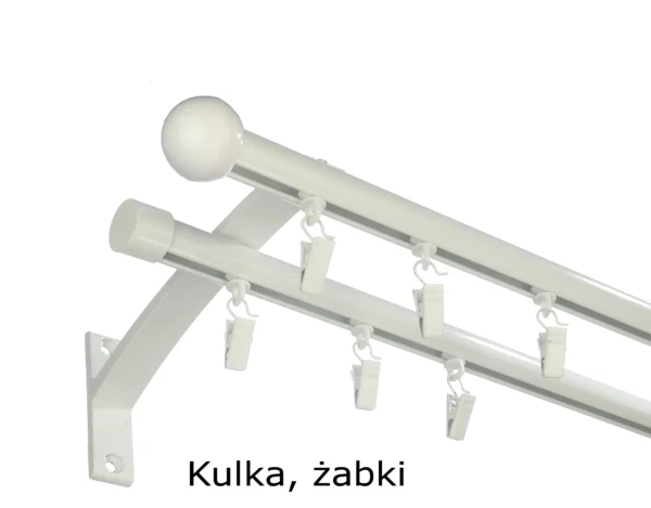 Szyna Aluminiowa FI 19 Podwójna Ścienna 4 kolory - obrazek 6