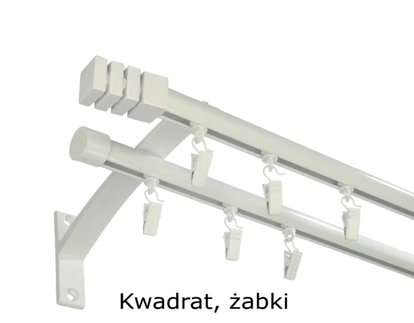 Szyna Aluminiowa FI 19 Podwójna Ścienna 4 kolory - obrazek 5