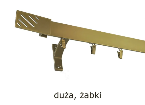 Karnisz Apartamentowy Pojedynczy Ścienny 6 kolorów - obrazek 11