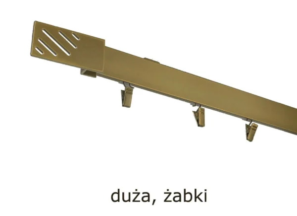 Karnisz Apartamentowy Sufitowy Pojedynczy 6 kolorów - obrazek 3