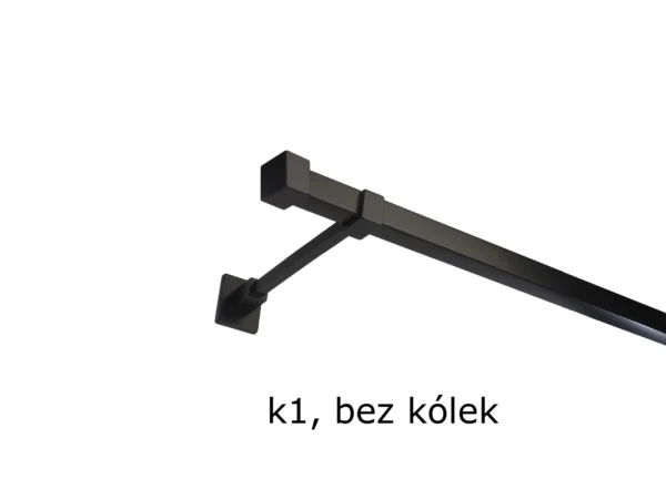 Karnisz Kwadratowy 20x20 Pojedynczy bez kółek 7 kolorów - obrazek 17