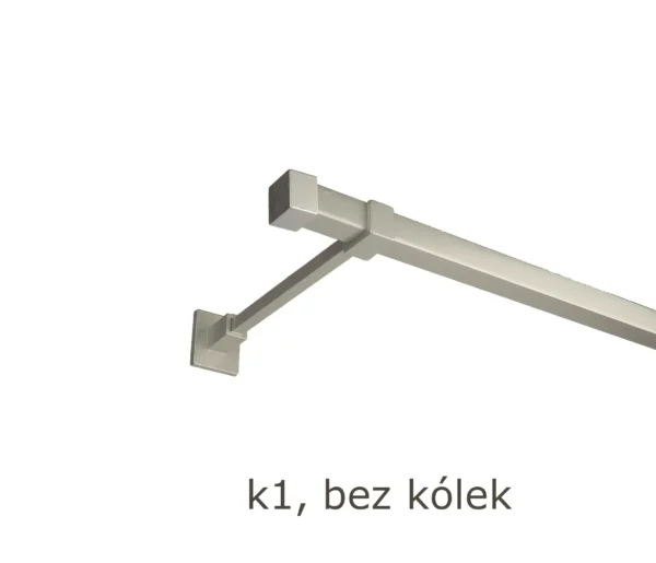 Karnisz Kwadratowy 20x20 Pojedynczy bez kółek 7 kolorów - obrazek 8