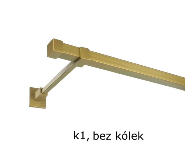 Karnisz Kwadratowy 20x20 Pojedynczy bez kółek 7 kolorów - obrazek 14