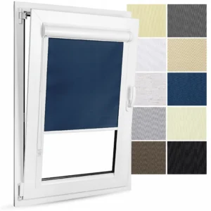 Roleta Zaciemniająca 100% SILVER w Kasecie PCV 150 cm