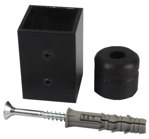 Uchwyt do profila 25x25 mocowanie centralne balustrady harfy