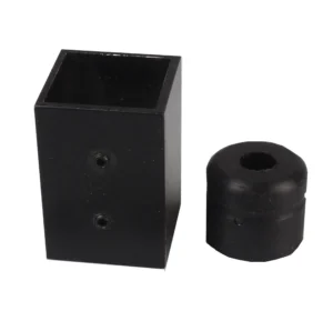 Uchwyt do profila 25x25 mocowanie centralne balustrady harfy