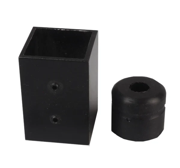 Uchwyt do profila 25x25 mocowanie centralne balustrady harfy