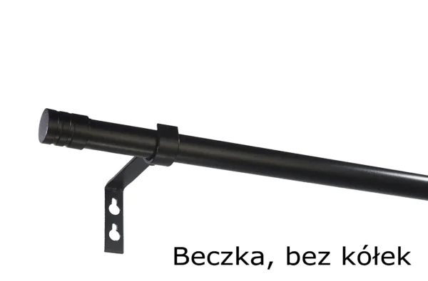 Karnisz Metalowy FI 19 Pojedynczy PRO bez kółek 6 kolorów do wyboru - obrazek 10